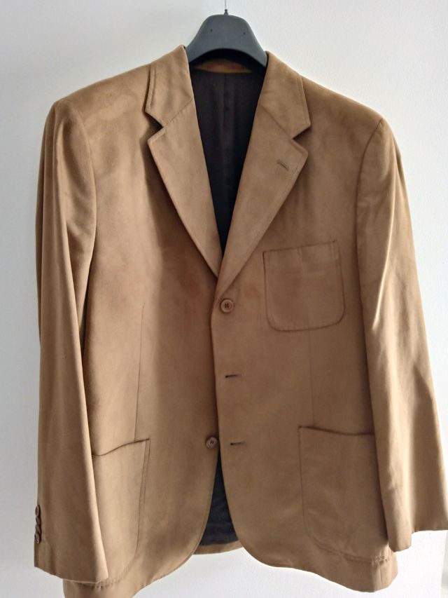 Cortefiel Americana marrón claro