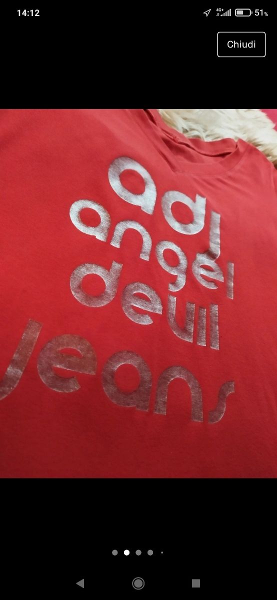 Maglia maniche lunghe Taglia M - Angel Devil