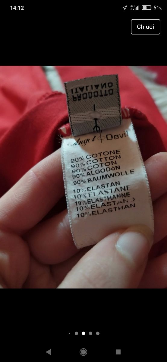 Maglia maniche lunghe Taglia M - Angel Devil