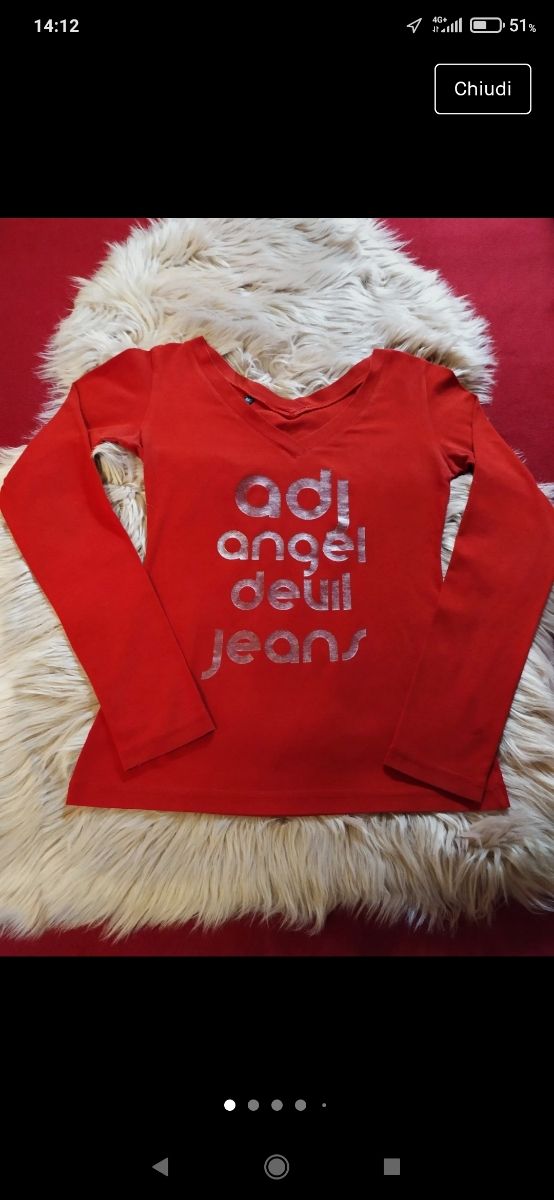 Maglia maniche lunghe Taglia M - Angel Devil