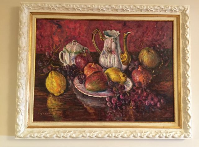 Bodegón con frutas de Javier Viscarret