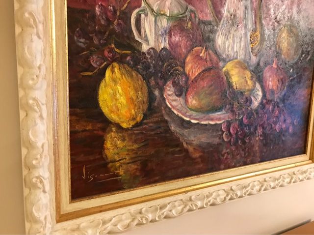 Bodegón con frutas de Javier Viscarret