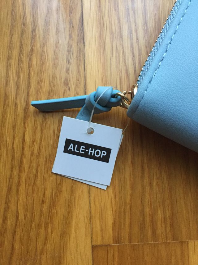 Monedero/billetero de color azul