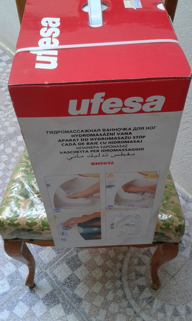 Bañera de hidromasaje Ufesa Mod. BH5612 ( NUEVA )