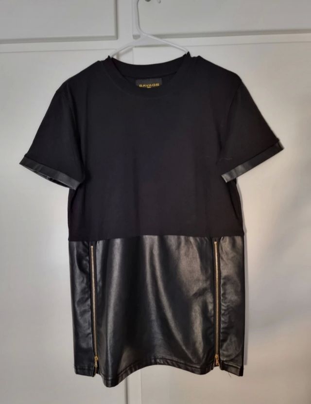 Camiseta manga S corta Cremallera exclusiva