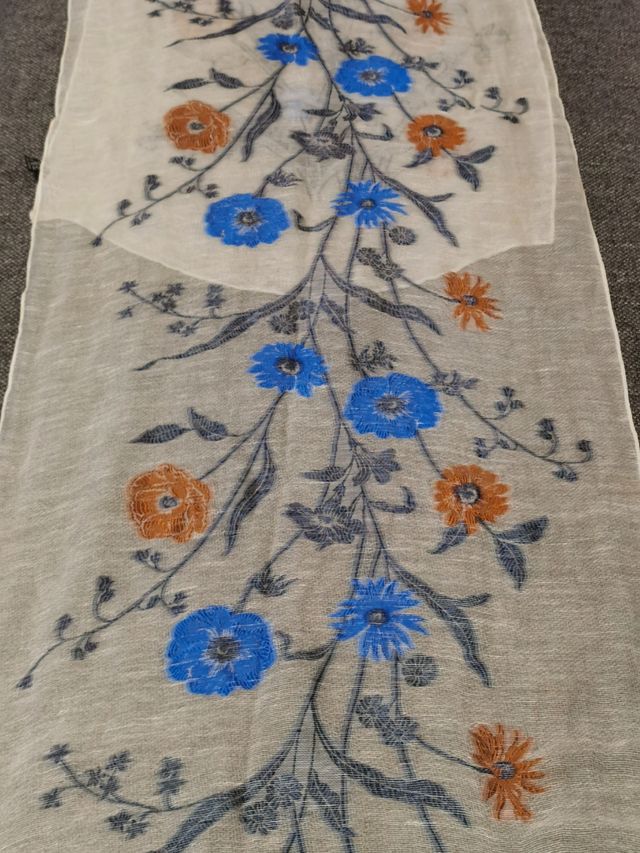 Foulard da donna seta/lino 