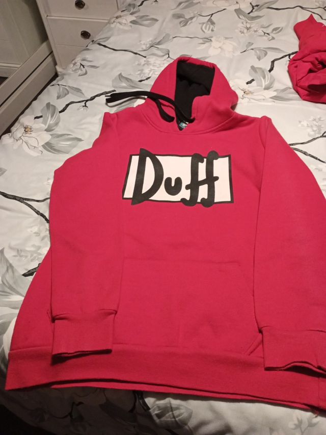 Sudadera roja talla M