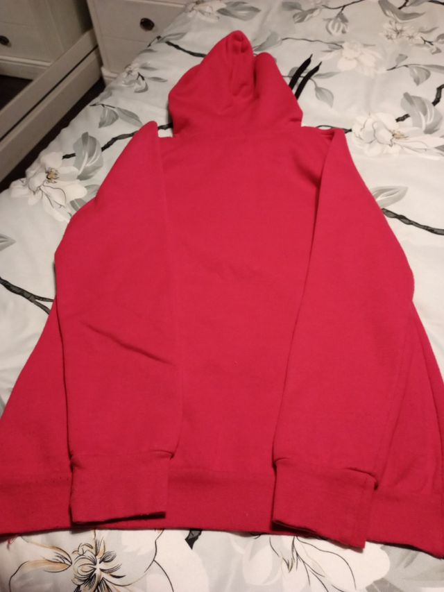 Sudadera roja talla M