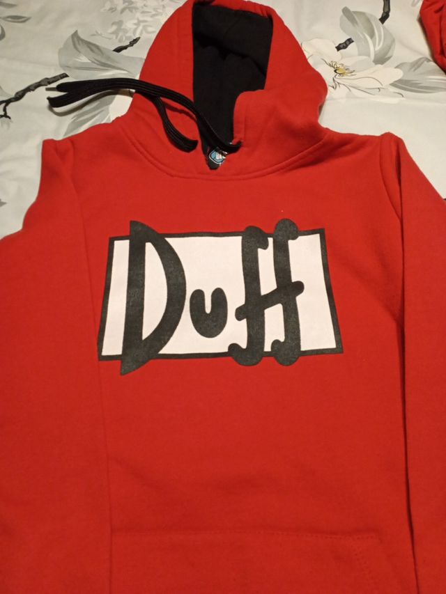 Sudadera roja talla M