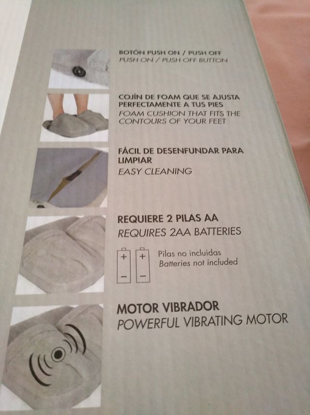 COJIN MASAJEADOR DE PIES