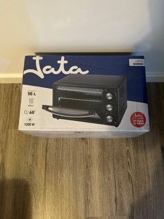 Mini Horno eléctrico SIN ESTRENAR de segunda mano por 49,99 EUR en Madrid  en WALLAPOP