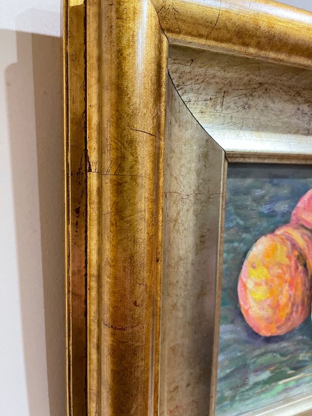 Bodegón óleo de Javier Viscarret Aldasoro