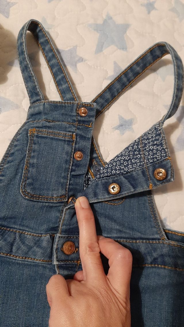 Zara falda peto vaquero