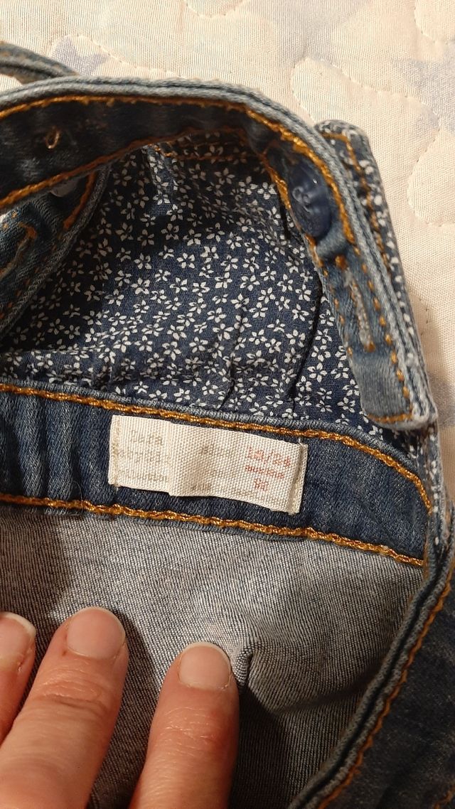 Zara falda peto vaquero