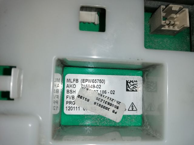 programador lavadora balay