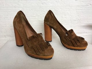 ZAPATOS TACÓN GLORIA ORTIZ t.38 - NUEVO