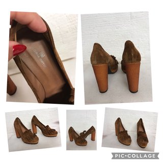 ZAPATOS TACÓN GLORIA ORTIZ t.38 - NUEVO