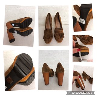 ZAPATOS TACÓN GLORIA ORTIZ t.38 - NUEVO