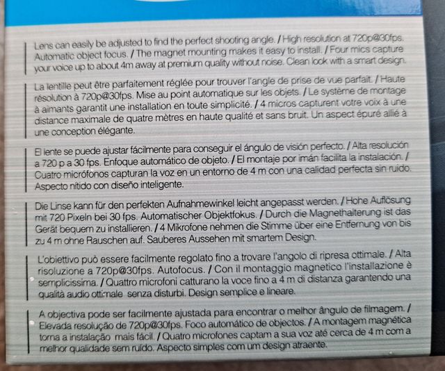 TV camera samsung cystc1100 de segunda mano por 10 EUR en Madrid en