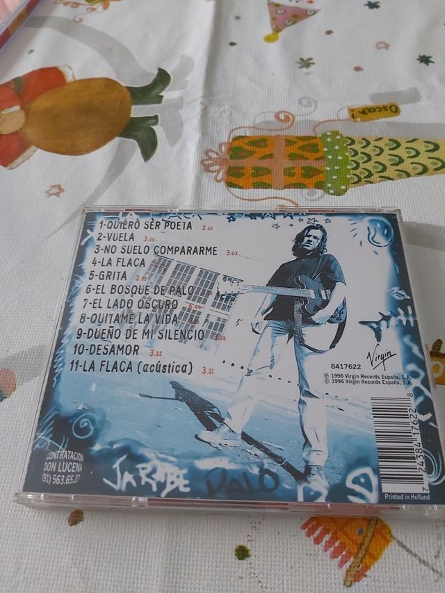 cd Jarabe de palo ,La flaca, original