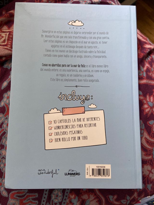 Cosas no aburridas para ser la mar de feliz