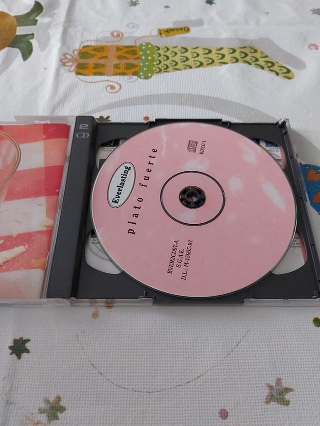cd original plato fuerte 2 cd's