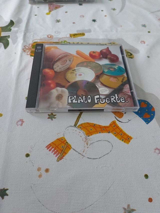 cd original plato fuerte 2 cd's