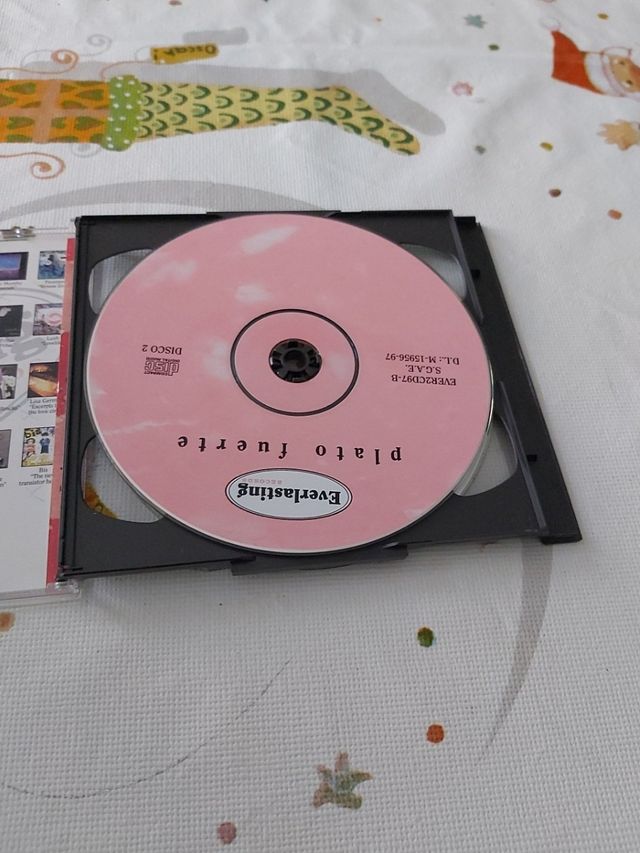 cd original plato fuerte 2 cd's