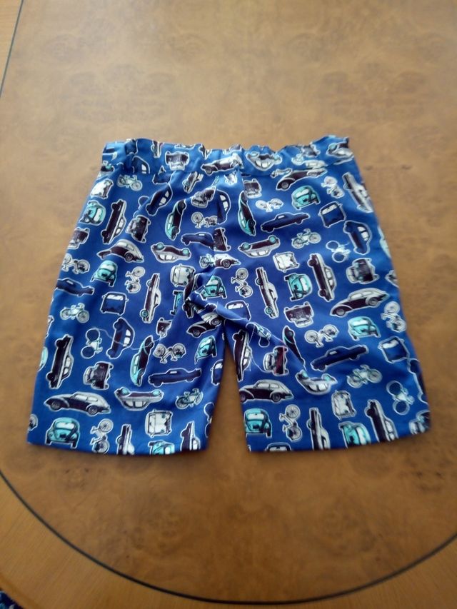Pantalón corto de niños estampado