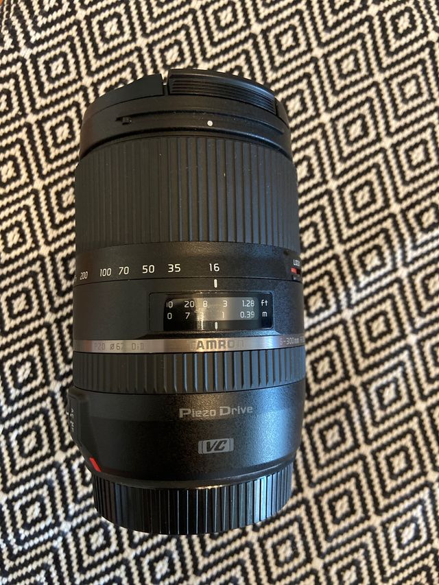 Objetivo TAMRON de CANON 16-300 FULL FRAME o APSC