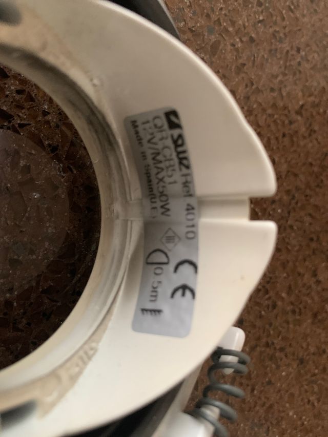 Focos para Led. Tres focos.