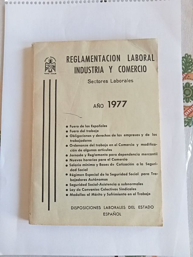 Reglamentación laboral industria y comercio