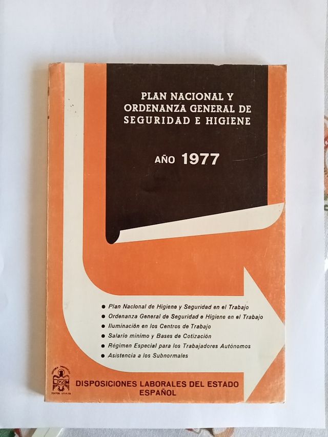 Plan nacional y ordenanza general de seguridad e