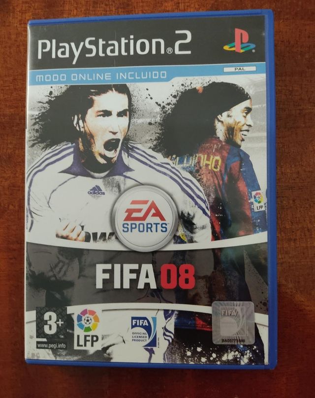 FIFA 08 PS2 en perfecto estado