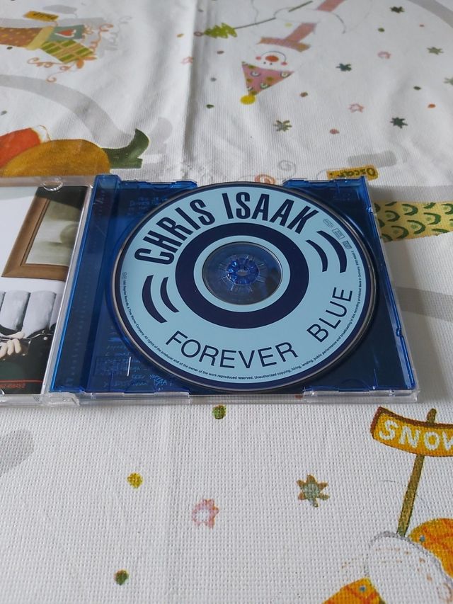 cd Chris Isaak "For ever Blue"
