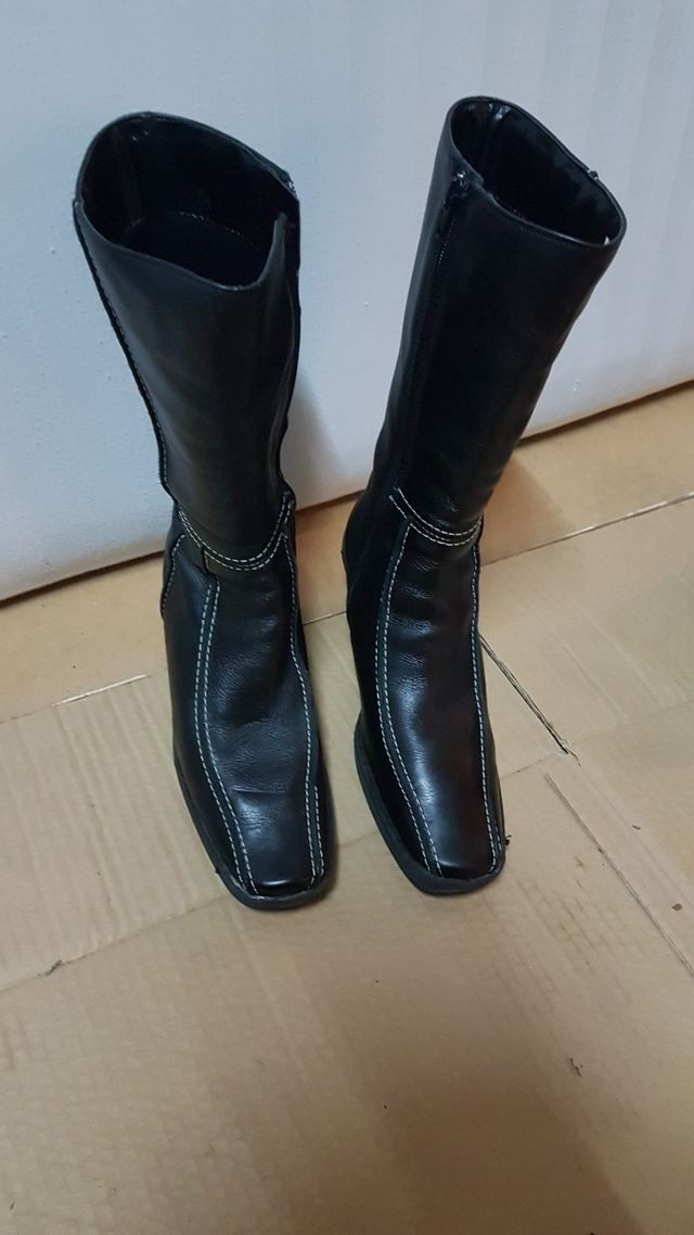 botas cuero