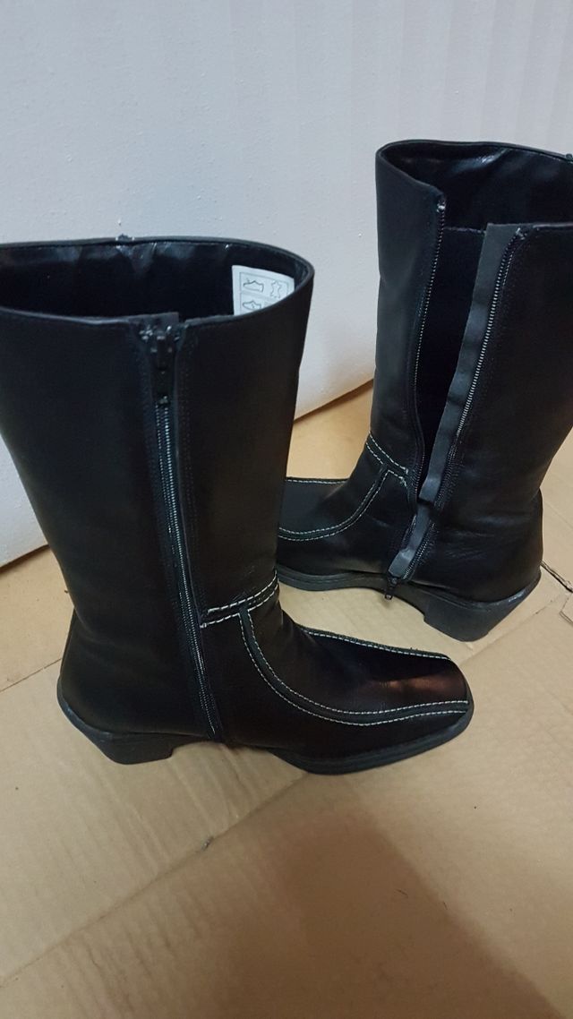 botas cuero