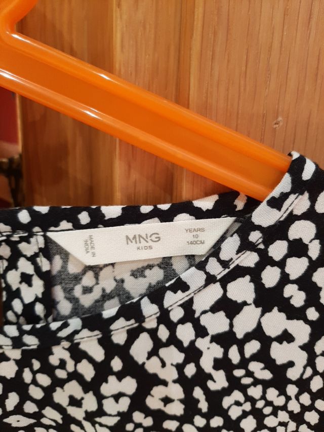 Abito per bambina con stampa animali