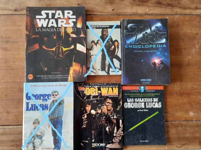 LIBROS ESPECIALIZADOS STAR WARS