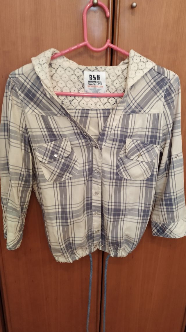 blusa mujer Bershka talla pequeña