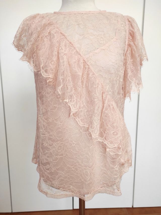 Blusa GUESS Encaje Nueva