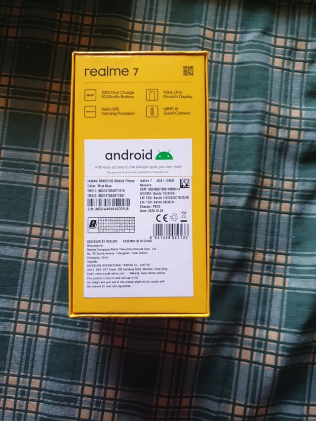 Scatola Realme 7