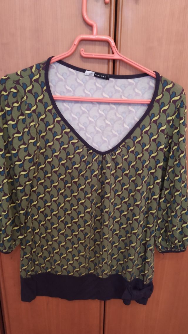 camiseta media manga