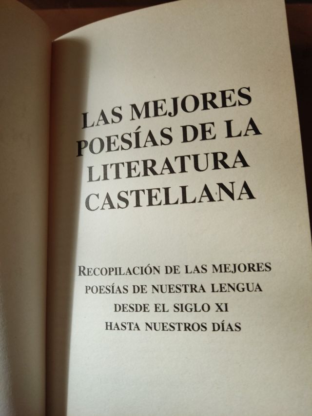 Las mejores poesías de la literatura castellana