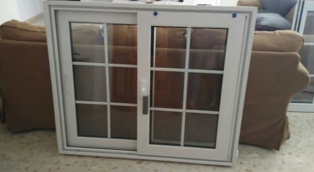 URGE VENTA. Ventanas aluminio blanco de climalix