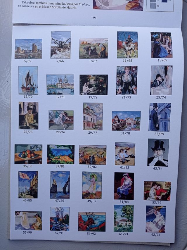 Libro descatalogado 30 obras impresionismo