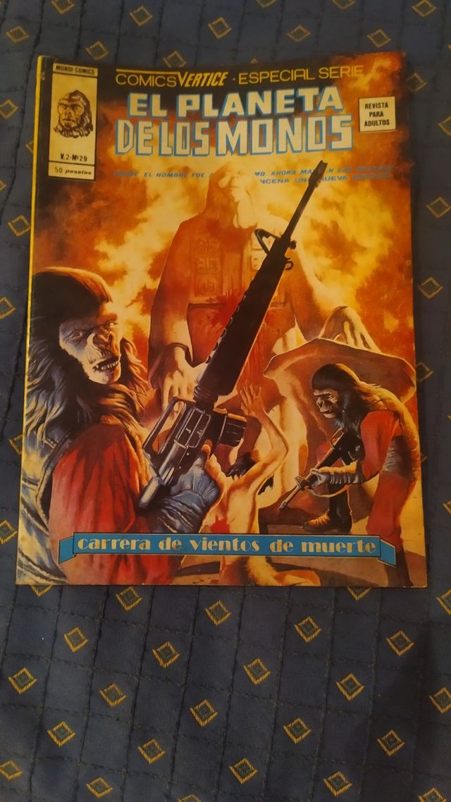 comic el planeta de los simios