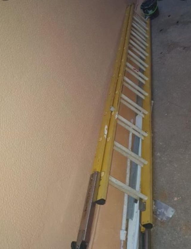 Escaleras de fibra , para trabajos de fibra óptica