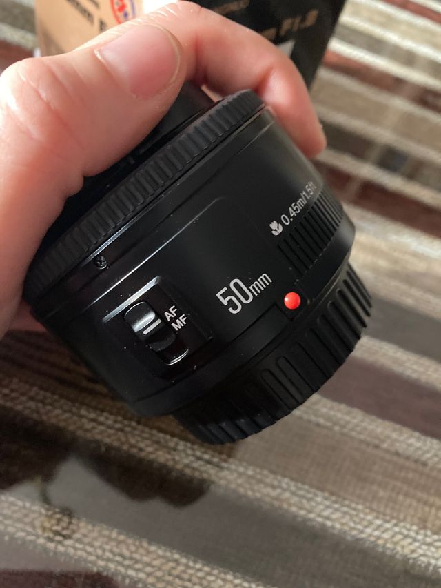 Yongnuo 50 mm nuevo