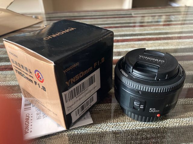 Yongnuo 50 mm nuevo